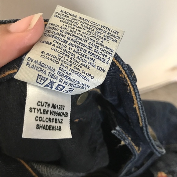 Hudson- Dark Blue Jeans size 26 - Picture 6 of 6